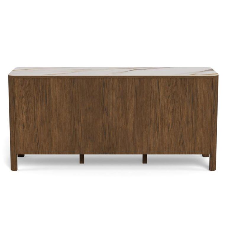 Southampton Sideboard - 2 Door - Large - 160cm - Ceramic Top - Dark Oak