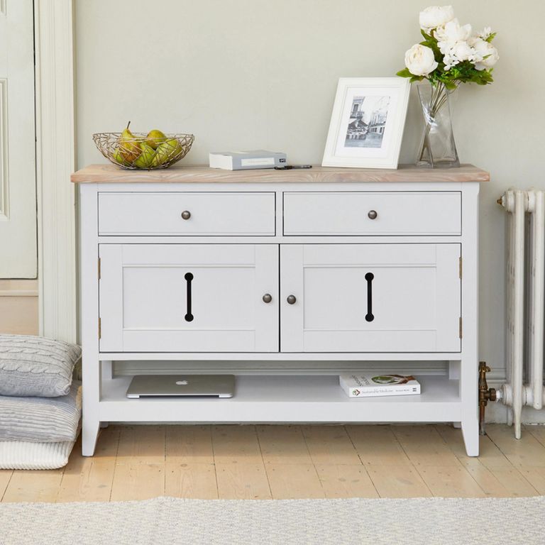 Signature Grey Painted Sideboard - 2 Door - 2 Drawer