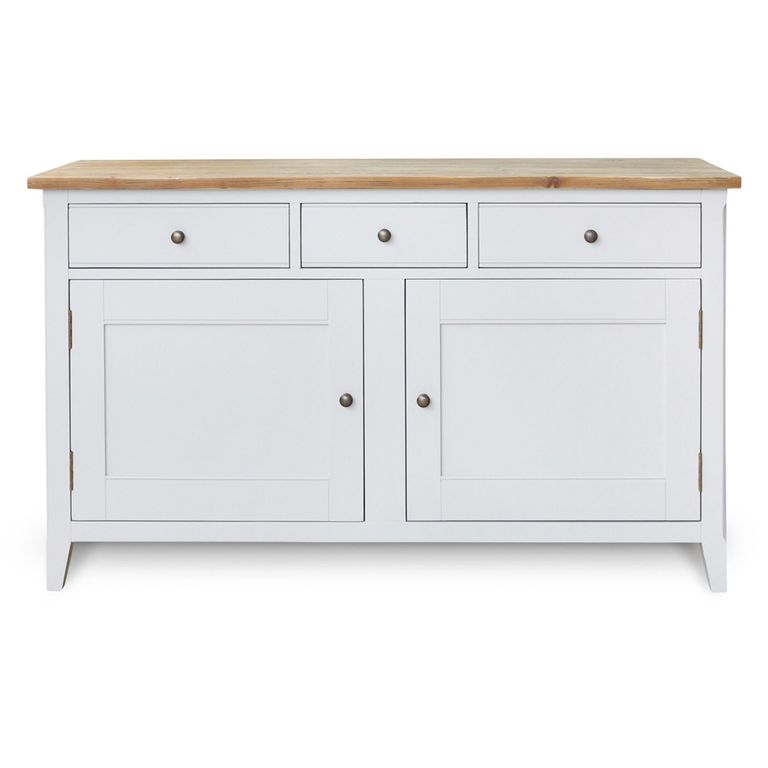 Signature Grey Painted Sideboard - 2 Door - 3 Drawer