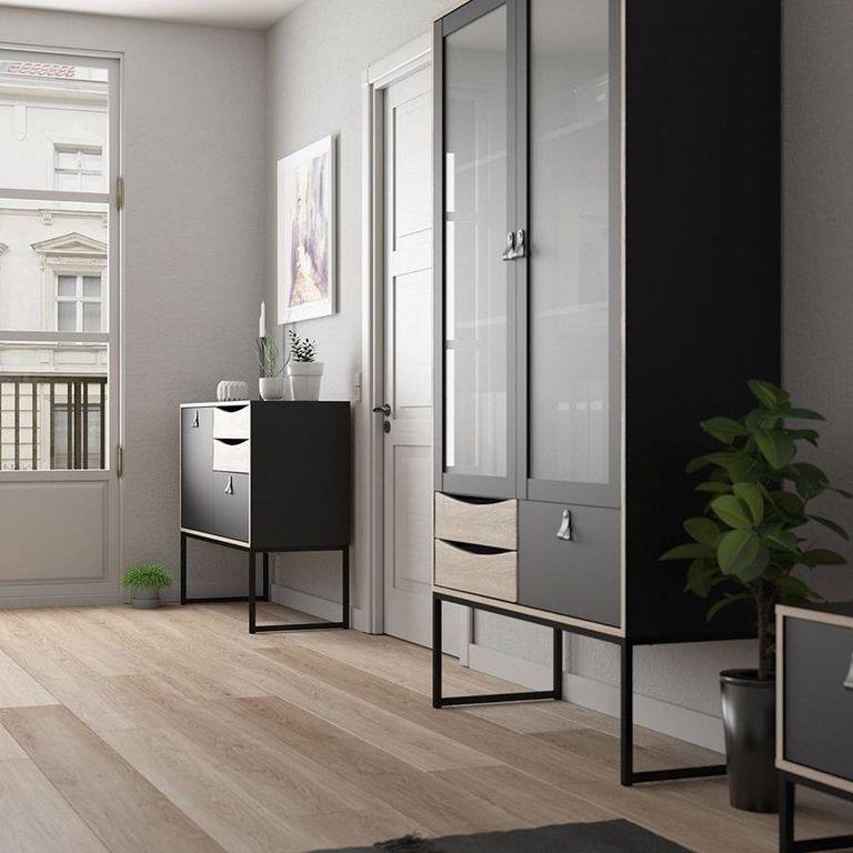 Stubbe Black Small Sideboard