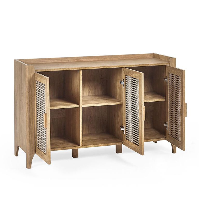 Sydney Sideboard - 120cm - Small - 3 Door - Faux Rattan
