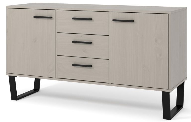 Texas Grey 2 Door Medium Sideboard