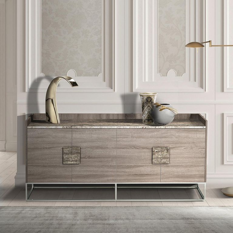Tribeca Buffet - Marble and Metal - Variation Available
