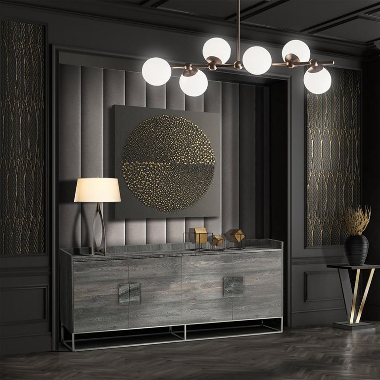 Tribeca Buffet - Marble and Metal - Variation Available