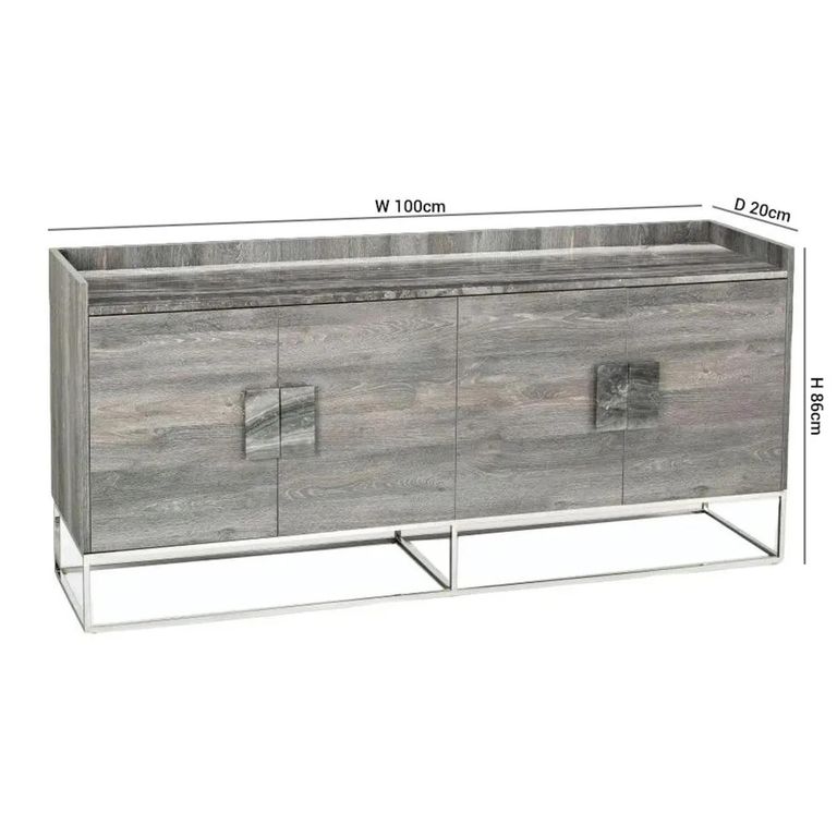 Tribeca Buffet - Marble and Metal - Variation Available