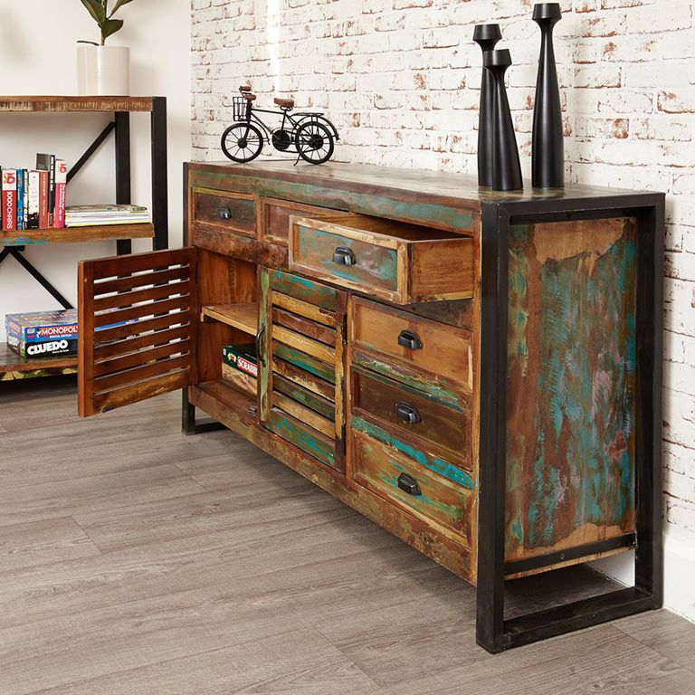 Urban Chic Reclaimed Sideboard - Wide