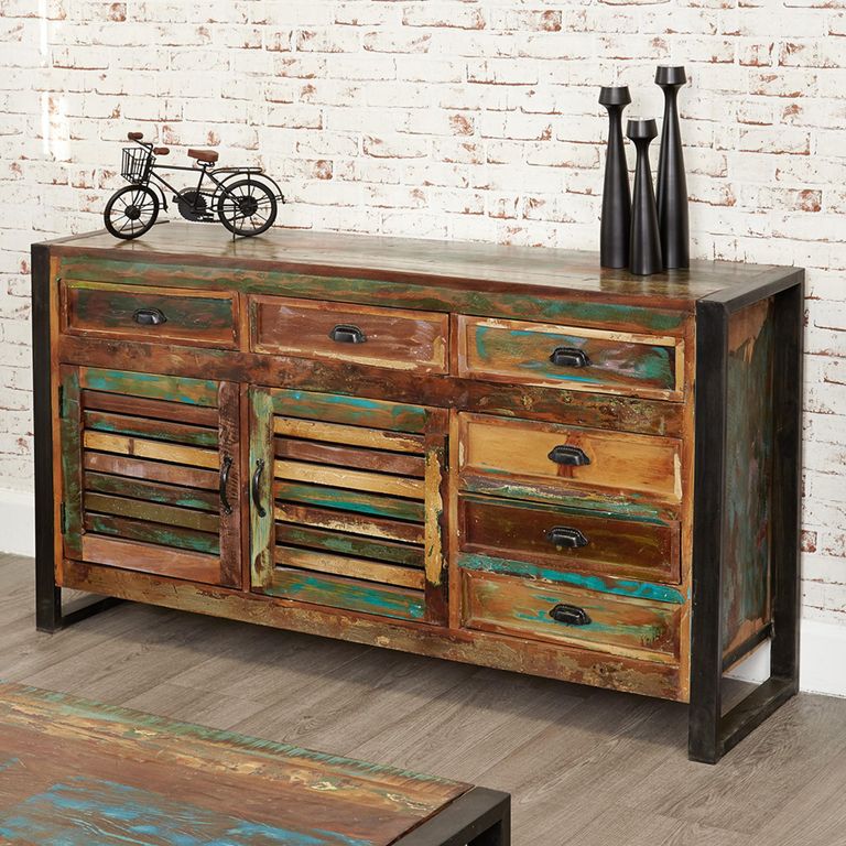 Urban Chic Reclaimed Sideboard - Wide