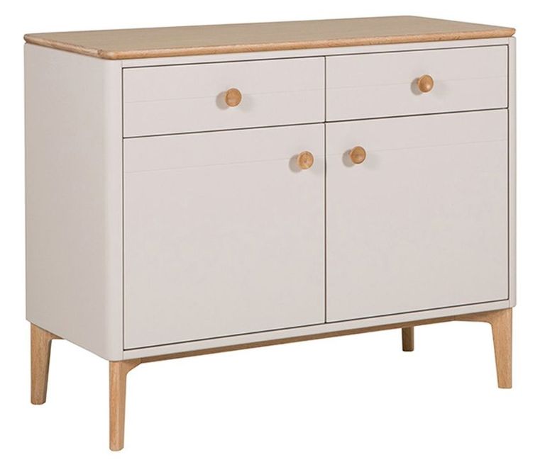 Marlow Small Sideboard - 2 Door - 2 Drawer - Cashmere Oak