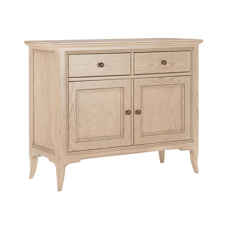 Toulon Medium Sideboard - 107cm - 2 Door - Oak