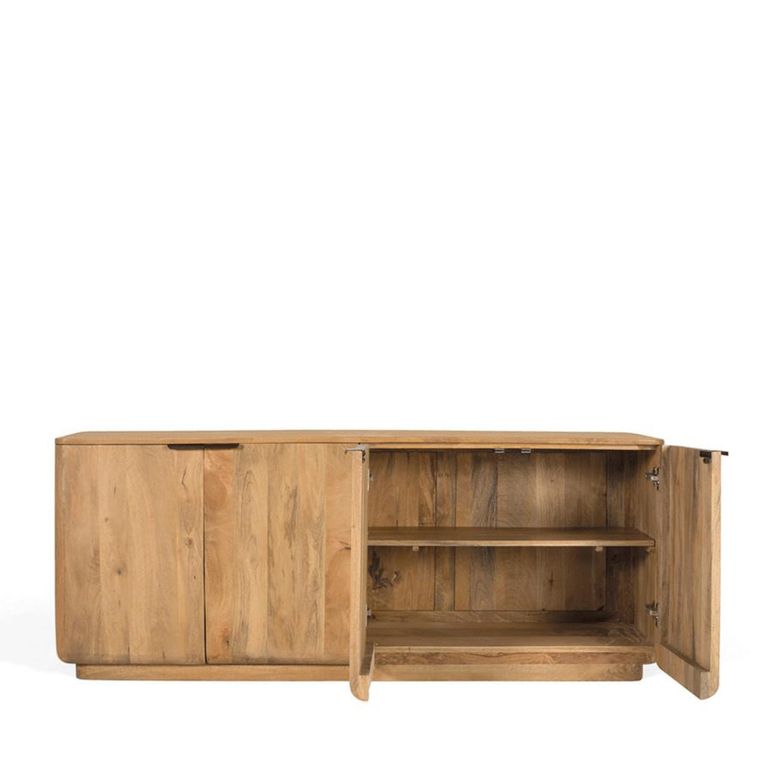 Wrenley Sideboard - 4 Door - Large - 175cm - Natural - Mango Wood