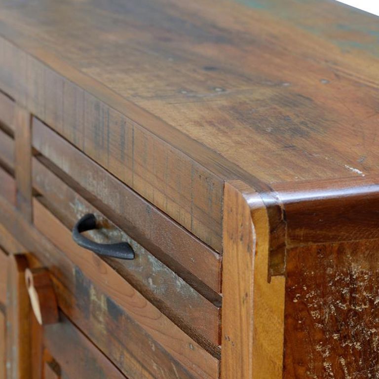 Zangird Sideboard - 2 Door - Small - 105cm - Recycled Wood