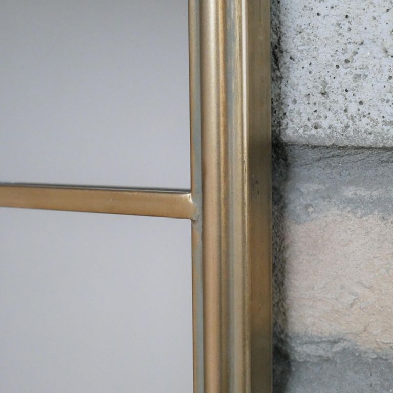 Wall Mirror - Arch - Metal Frame - Large