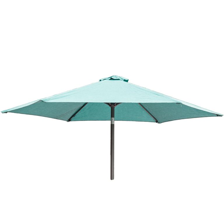 Outdoor Parasol - 300cm - Round - Aluminium Tilting - with Granite Base - Jade