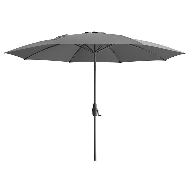 Capri Outdoor Parasol - 3cm - Round - Charcoal Grey