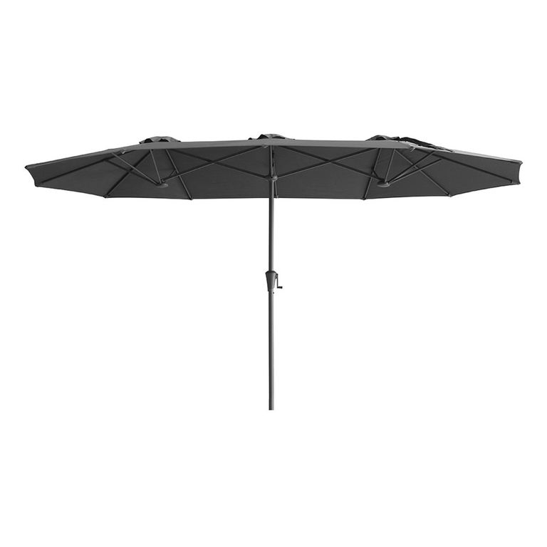 Capri Outdoor Parasol - 2.2cm x 4cm - Charcoal Grey