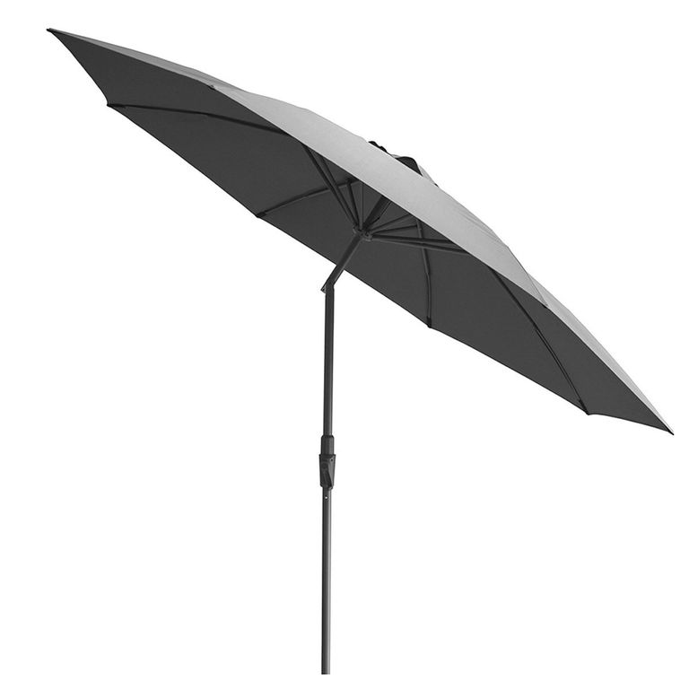 Capri Outdoor Parasol - 2.7cm - Round - Charcoal Grey