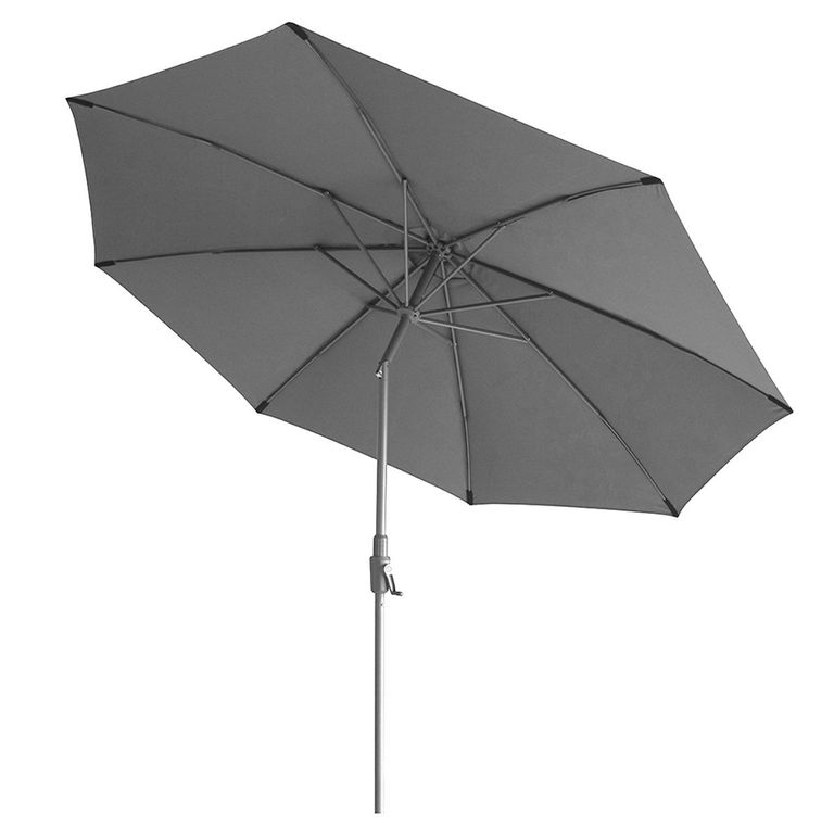 Capri Outdoor Parasol - 2.7cm - Round - Charcoal Grey