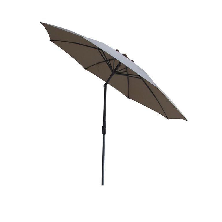 Capri Outdoor Parasol - 2.7cm - Round - Clay Beige