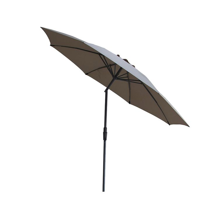Capri Outdoor Parasol - 3.5cm - Round - Clay Beige