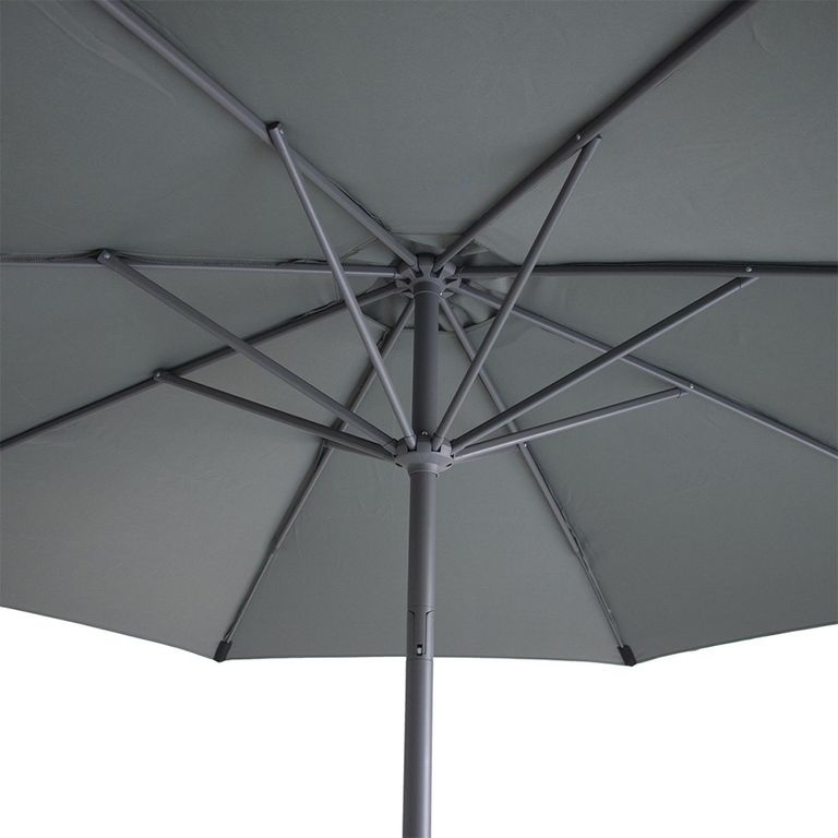 Capri Outdoor Parasol - 3.5cm - Round - Oil Green
