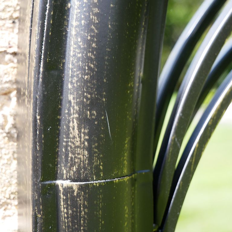 Garden Mirror - Arch - Black Metal - Outdoor