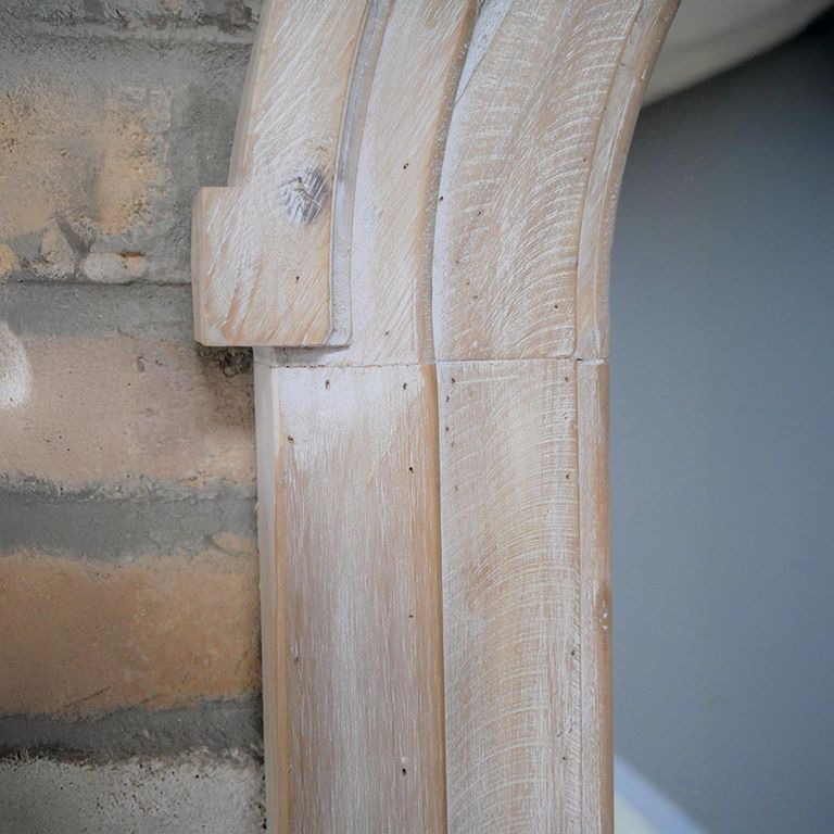 Wall Mirror - Arch - Fir Wood Frame - Large