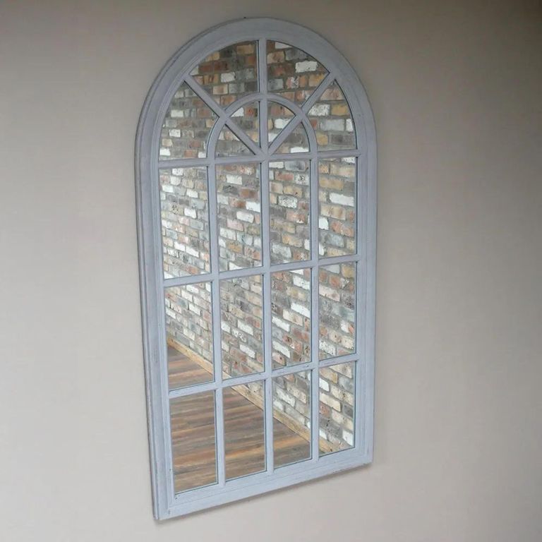 Clearance - Grey Indoor Arch Mirror - Set of 2 - A294