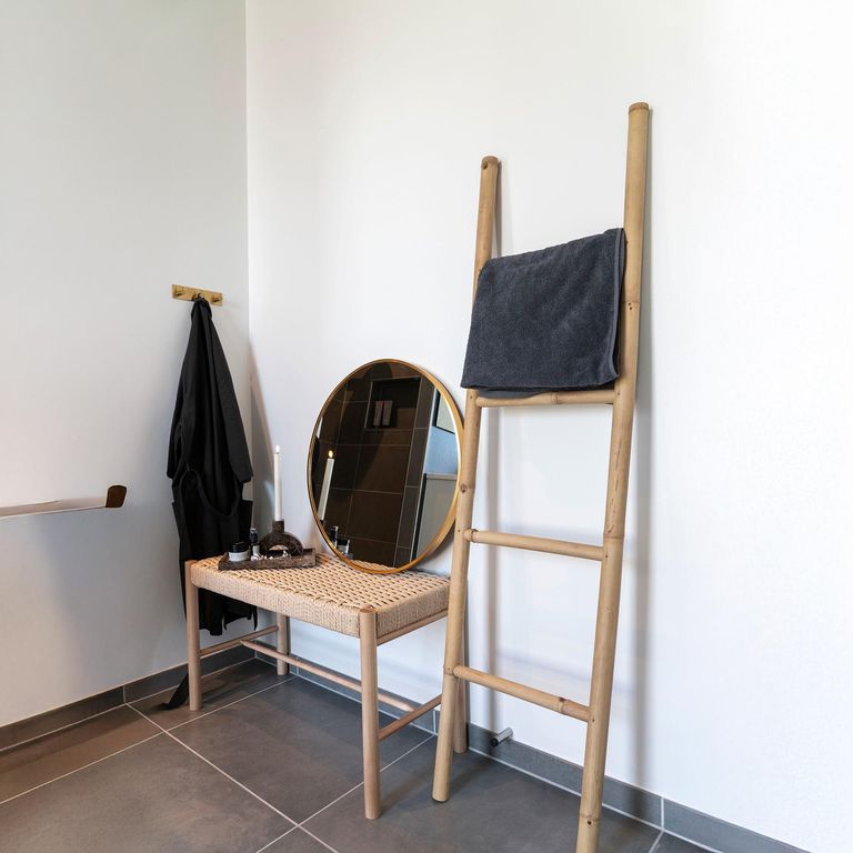 Decorative Ladder - Teak Wood - Natural