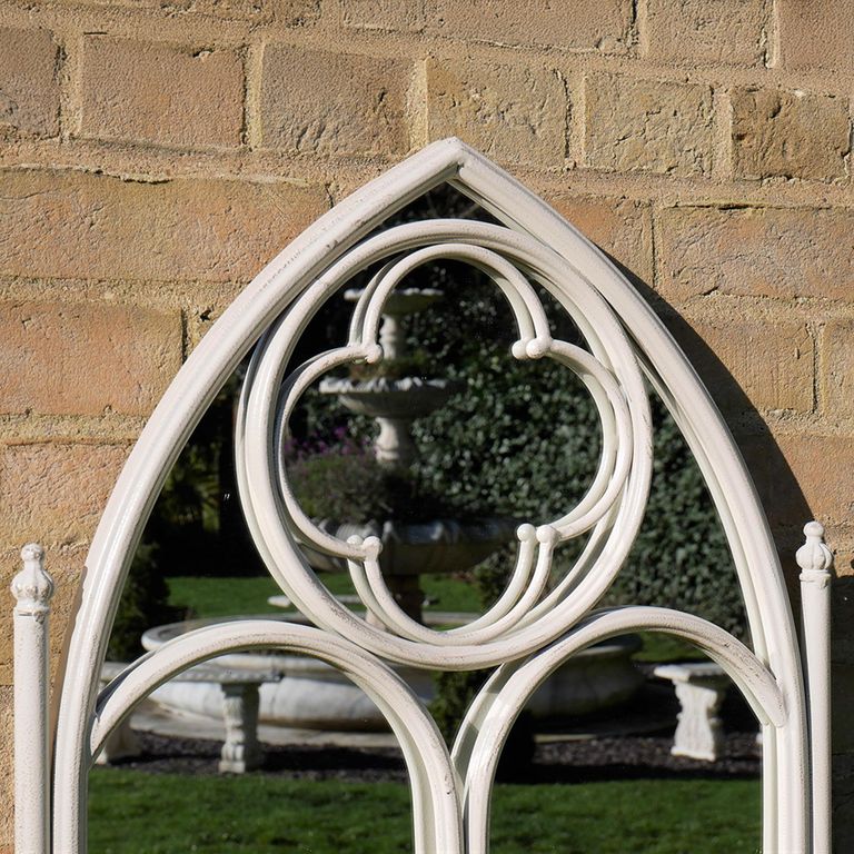 Garden Mirror - Gothic - Off White - Garden - Metal