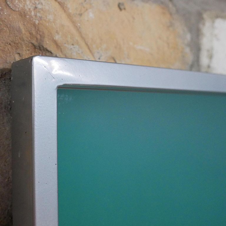 Wall Mirror - Large - Grey Metal