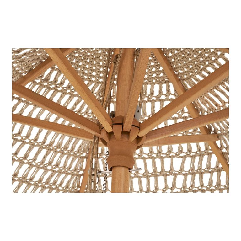 Martos Parasol - Beige - Knitted - 250cm x 250cm