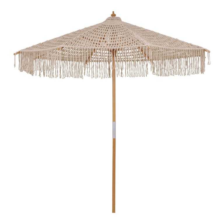 Martos Parasol - Beige - Knitted - 250cm x 250cm