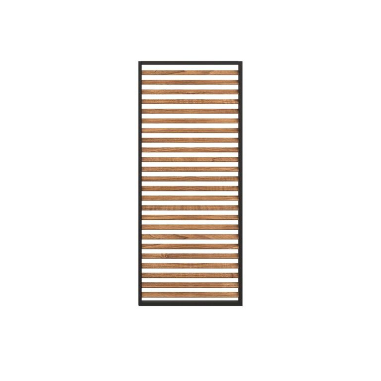 Outdoor Pergola Louvre Panel - 218cm - Wood and Aluminium