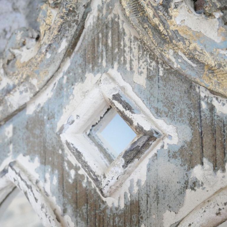 Wall Mirror - Rustic - Gothic Style