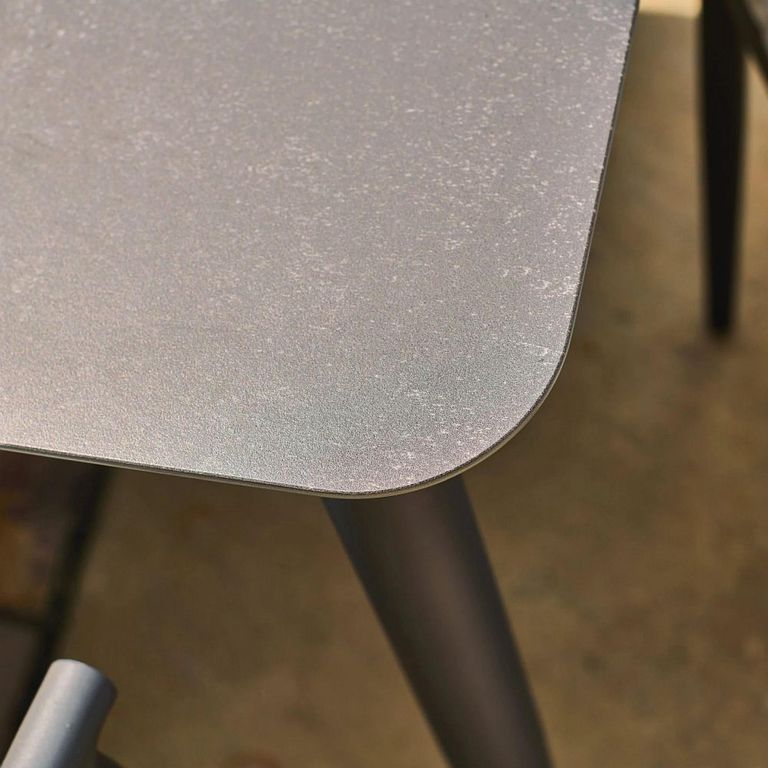 Kyoto Garden Dining Set - 6 Seater - 180cm - Ceramic - 6 Chairs