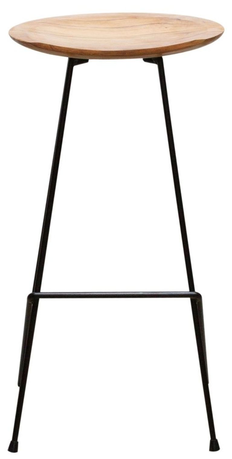 Belfort Set of 2 Teak Wood Counter Stool