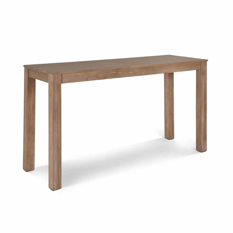Porthallow Outdoor Bar Table Natural Acacia Wood
