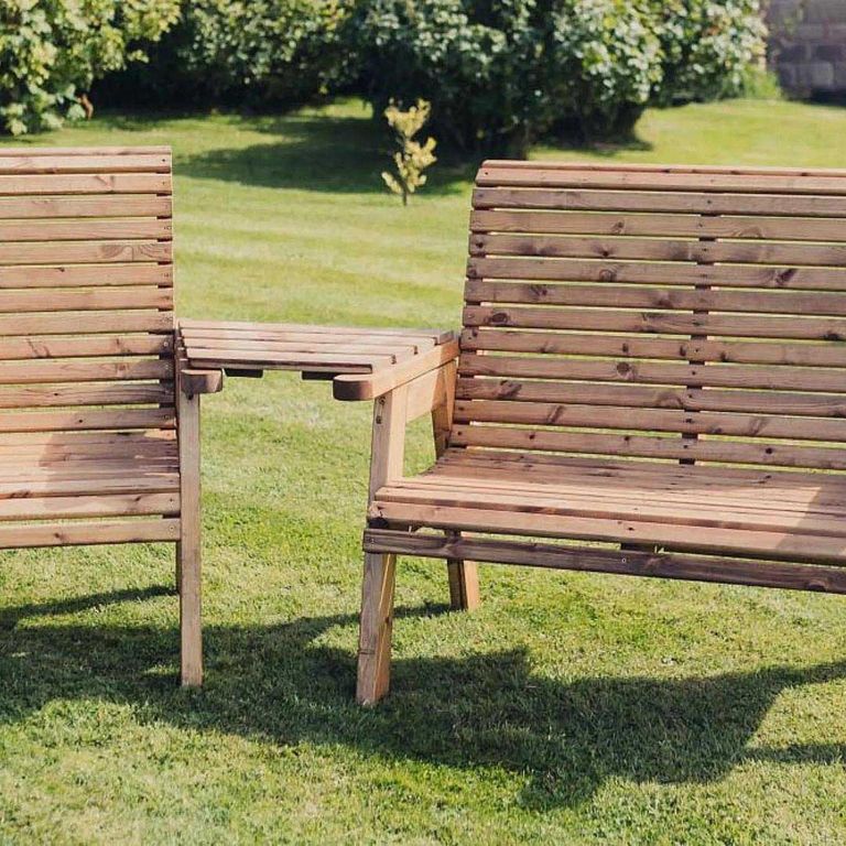 Churnet Valley Redwood Angled Garden Trio Set