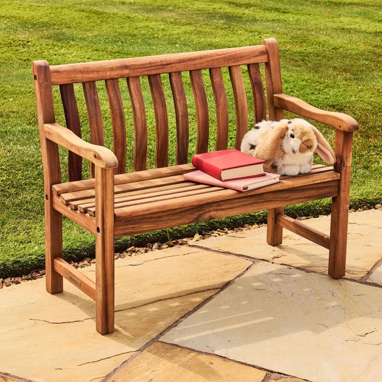 Redcliffe Garden Bench - Children - 2ft - Acacia Wood
