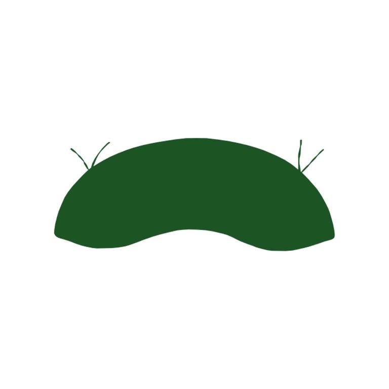 Crummock Outdoor Teak 140cm Bench with Green Cushion