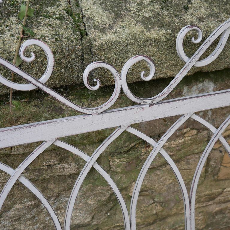 Garden Bench - Lincoln - Antique Grey and Fir Wood