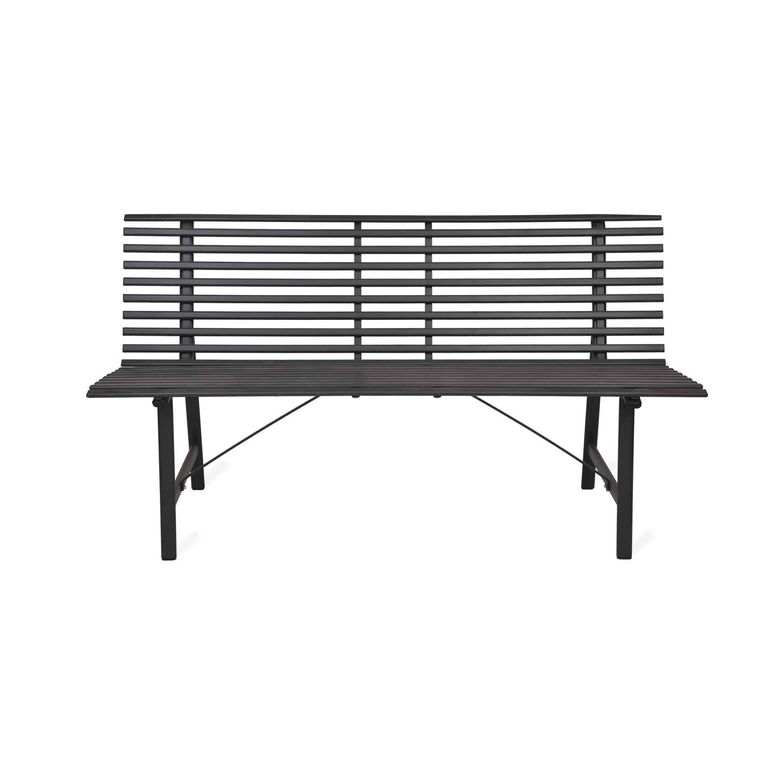 Richmond Outdoor Bench Carbon