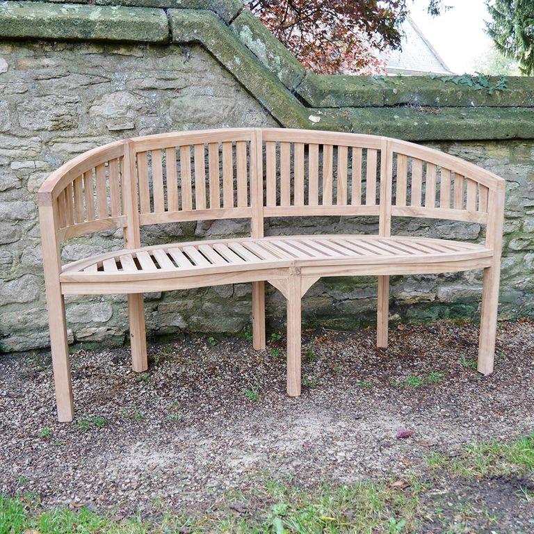 Garden Bench - Teak Bean Wood