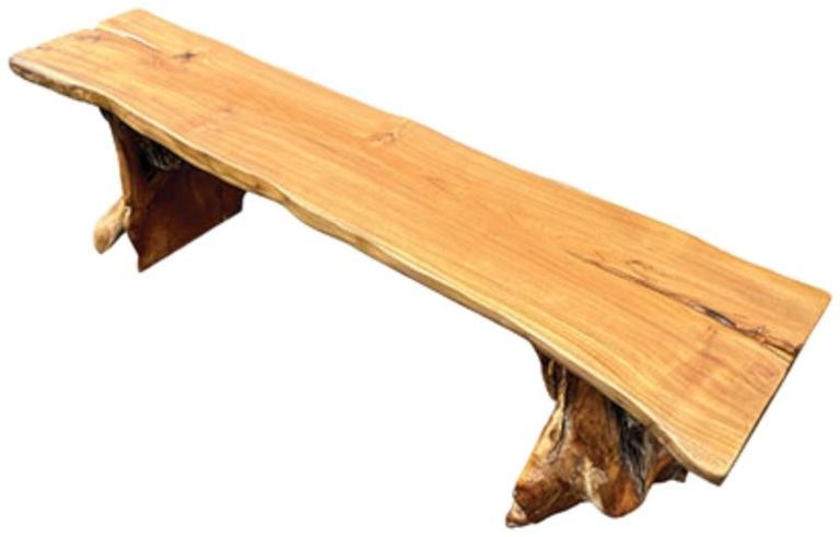 Teak Root Bench