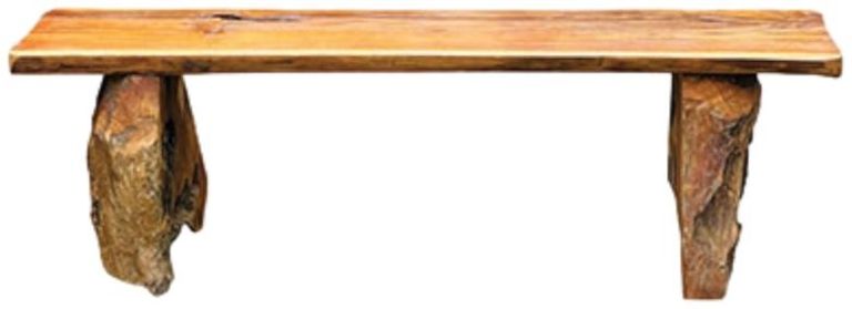 Teak Root Bench