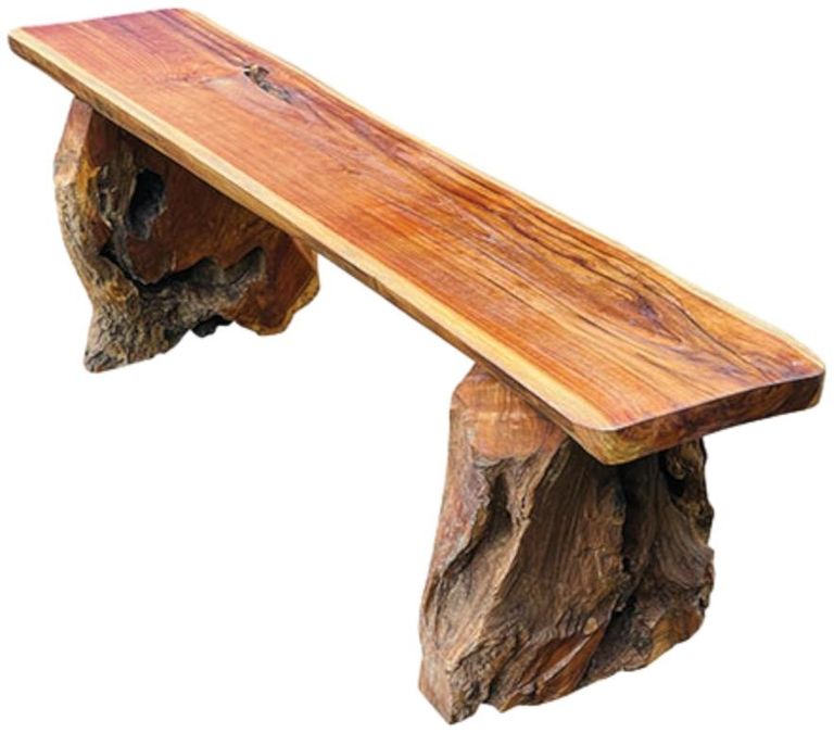 Teak Root Bench