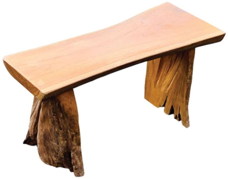 Teak Root Mini Bench