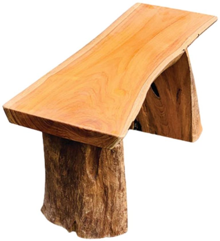Teak Root Mini Bench