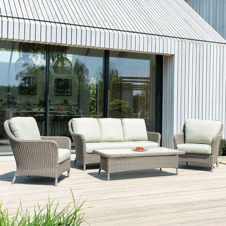 Hazelmere Lounge Chair - Garden - Grey Weave