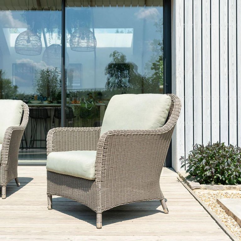 Hazelmere Lounge Chair - Garden - Natural Weave